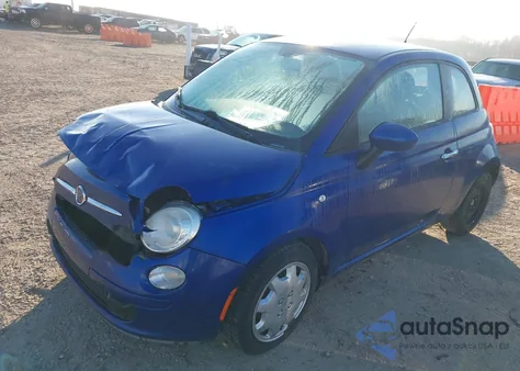 2013 Fiat 500 Pop from USA, damaged, VIN 3C3CFFAR0DT575336